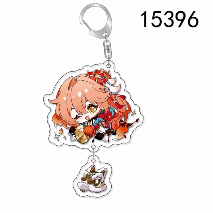 Honkai: Star Rail Anime acrylic Pendant Key Chain  price for 5 pcs 15396