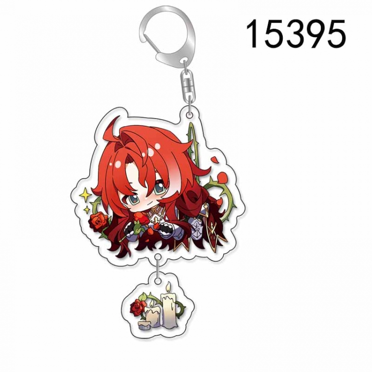 Honkai: Star Rail Anime acrylic Pendant Key Chain  price for 5 pcs 15395