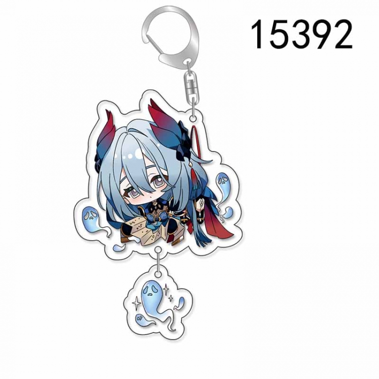 Honkai: Star Rail Anime acrylic Pendant Key Chain  price for 5 pcs 15392