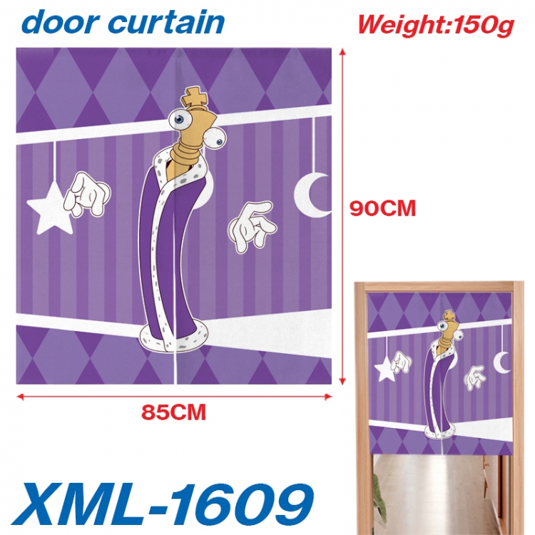 The Amazing Digital Circus Animation full-color curtain 85x90cm  XML-1609