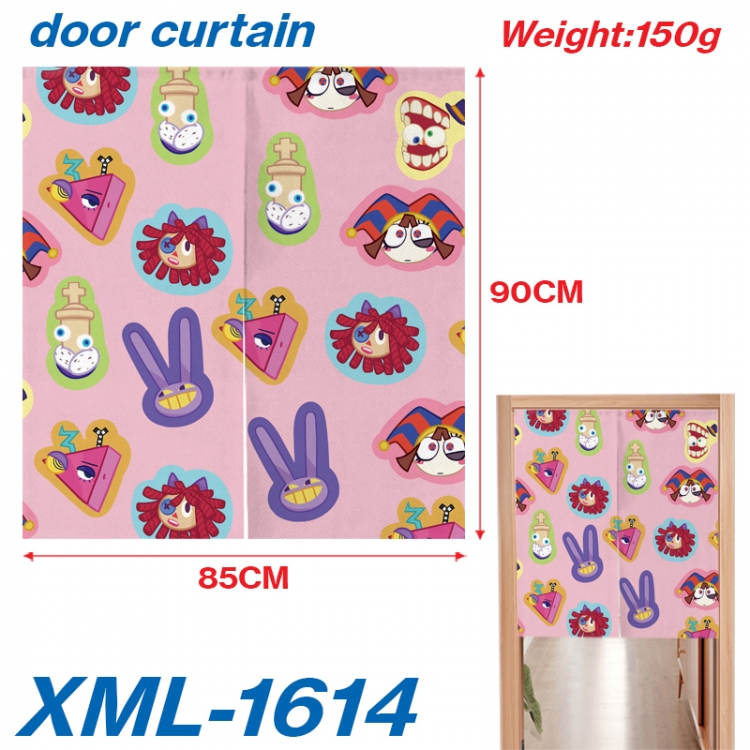 The Amazing Digital Circus Animation full-color curtain 85x90cm  XML-1614