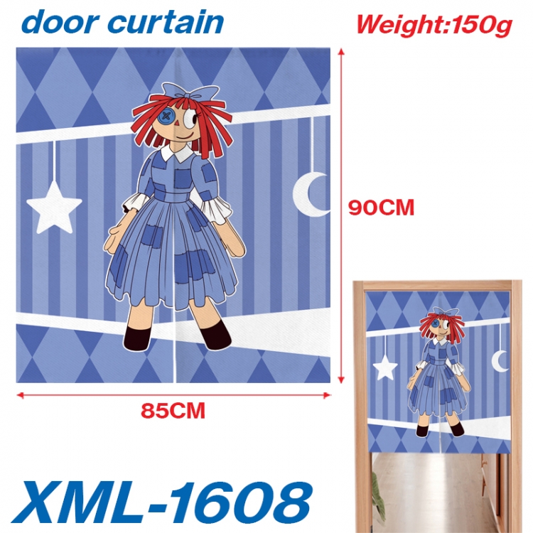 The Amazing Digital Circus Animation full-color curtain 85x90cm   XML-1608