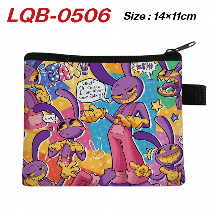 The Amazing Digital Circus Anime Full Color Coin Purse 14X11CM price for 5 pcs