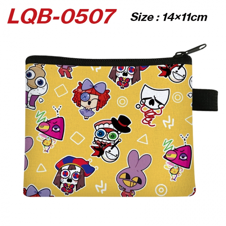 The Amazing Digital Circus Anime Full Color Coin Purse 14X11CM price for 5 pcs