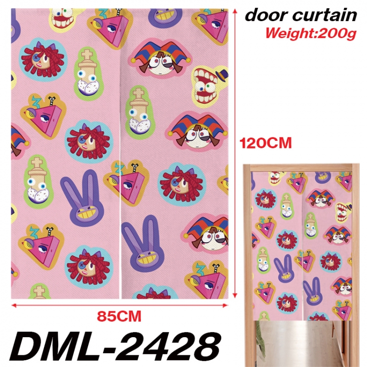 The Amazing Digital Circus Animation full-color curtain 85x120CM