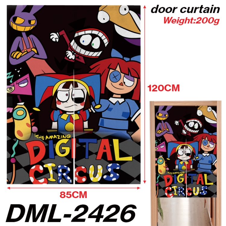 The Amazing Digital Circus Animation full-color curtain 85x120CM