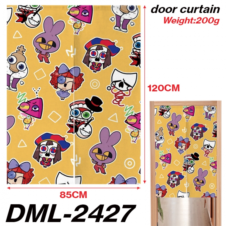 The Amazing Digital Circus Animation full-color curtain 85x120CM