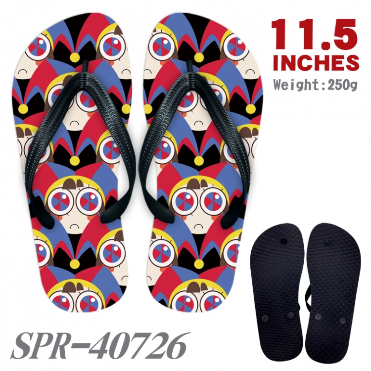 The Amazing Digital Circus Thickened rubber flip-flops slipper average size 
