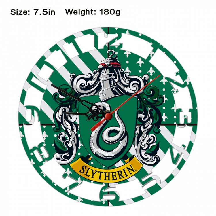 Harry Potter Anime print alarm clock wall clock personality clock packaging size 25X25X4cm