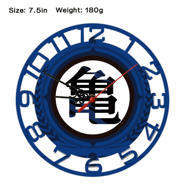 DRAGON BALL Anime print alarm clock wall clock personality clock packaging size 25X25X4cm