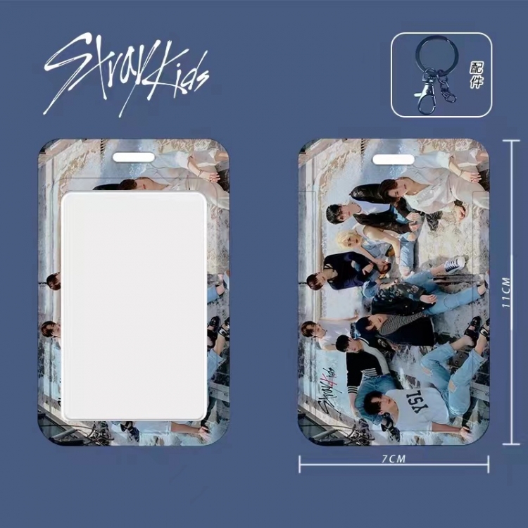 Straykids Cartoon peripheral ID card sleeve Ferrule 11cm long 7cm wide price for 5 pcs