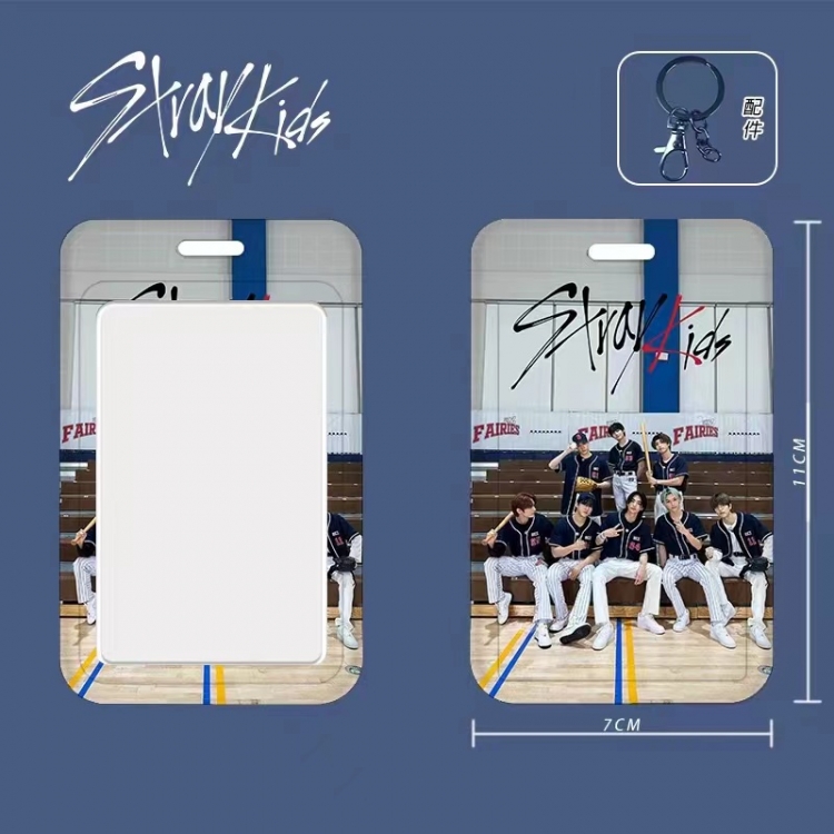 Straykids Cartoon peripheral ID card sleeve Ferrule 11cm long 7cm wide price for 5 pcs