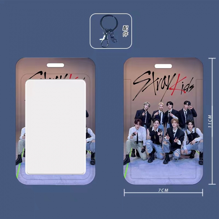 Straykids Cartoon peripheral ID card sleeve Ferrule 11cm long 7cm wide price for 5 pcs