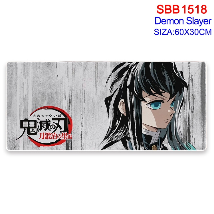 Demon Slayer Kimets Animation peripheral locking mouse pad 60X30cm