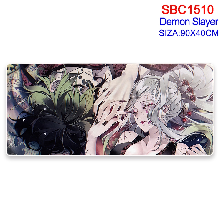 Demon Slayer Kimets Anime peripheral edge lock mouse pad 90X40CM