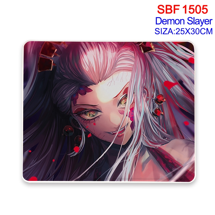 Demon Slayer Kimets Anime peripheral edge lock mouse pad 25X30cm 