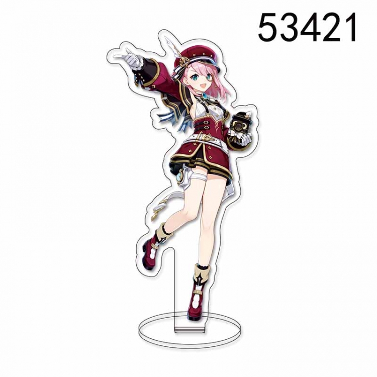 Genshin Impact Anime characters acrylic Standing Plates Keychain 15CM