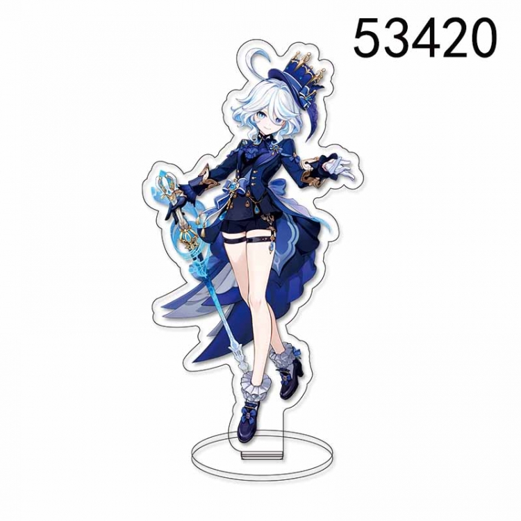 Genshin Impact Anime characters acrylic Standing Plates Keychain 15CM