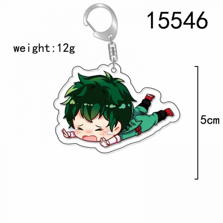 My Hero Academia Anime Acrylic Keychain Charm price for 5 pcs