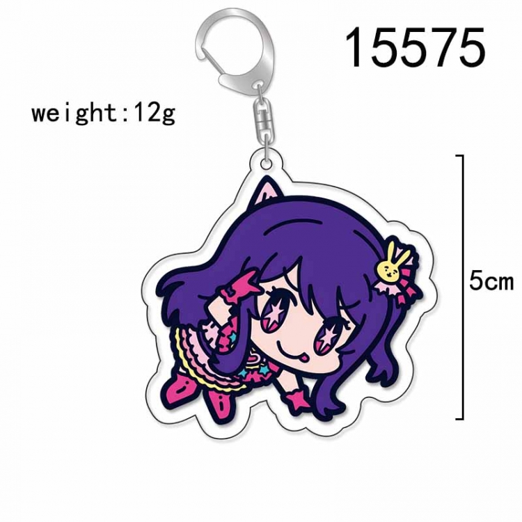 Oshi no ko Anime Acrylic Keychain Charm price for 5 pcs