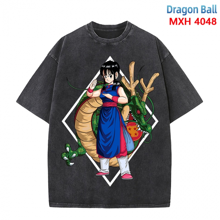 DRAGON BALL Anime peripheral pure cotton washed and worn T-shirt from S to 4XL