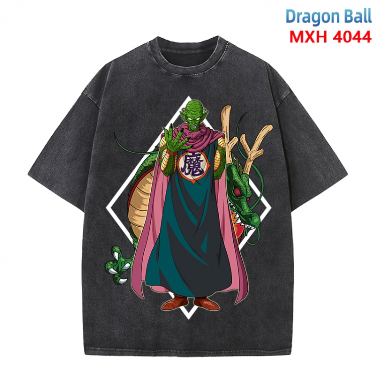 DRAGON BALL Anime peripheral pure cotton washed and worn T-shirt from S to 4XL
