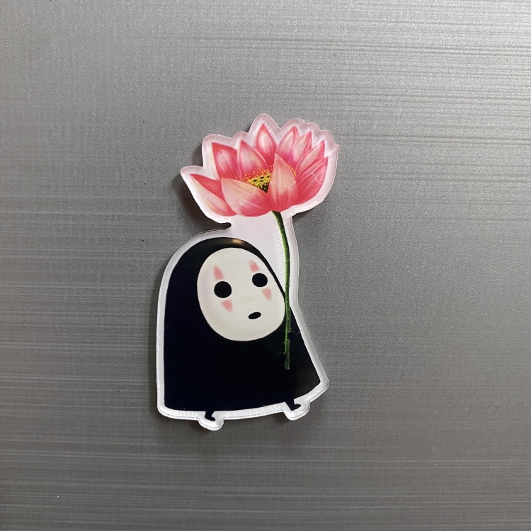 Spirited Away Anime magnet acrylic refrigerator sticker 4CM price for 10 pcs