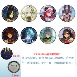 Genshin Impact Anime round Ast...