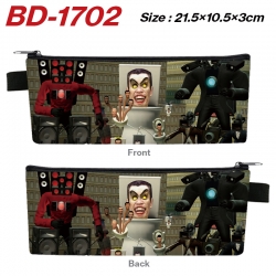 Skibidi-Toilet Anime PU Leathe...