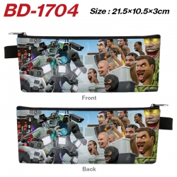 Skibidi-Toilet Anime PU Leathe...