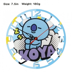 BTS Anime print alarm clock wa...