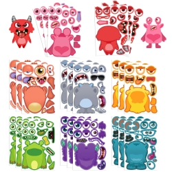 小怪兽 Doodle stickers Waterproof...