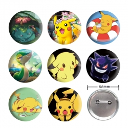 Pokemon Anime tinplate brooch ...
