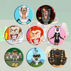 Skibidi-Toilet Anime tinplate ...