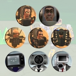 Skibidi-Toilet Anime tinplate ...