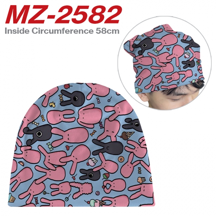 Toilet-bound Hanako-kun Anime flannel full color hat cosplay men's and women's knitted hats 58cm 