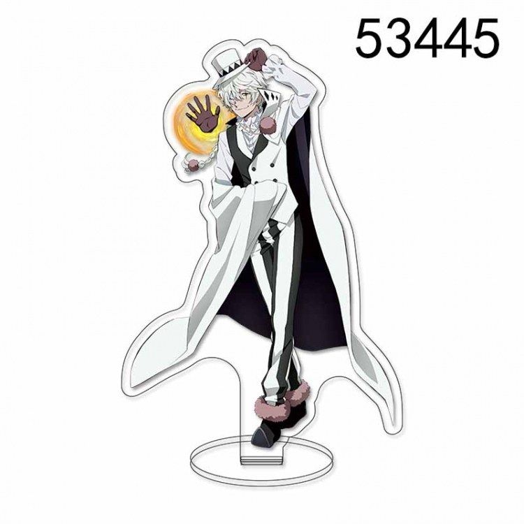 Bungo Stray Dogs Anime characters acrylic Standing Plates Keychain 15CM
