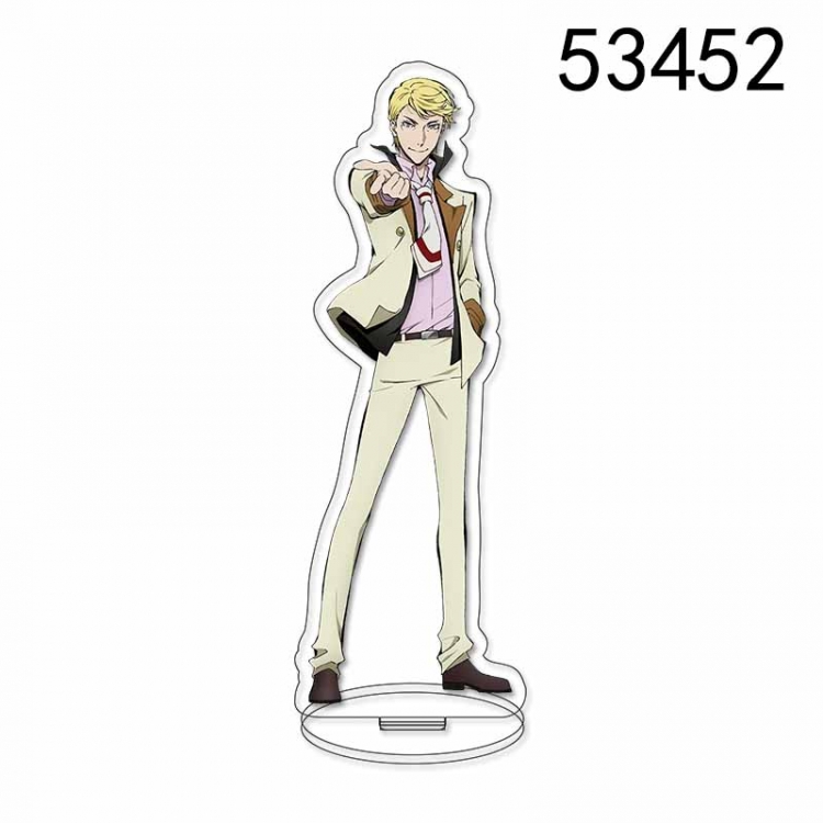 Bungo Stray Dogs Anime characters acrylic Standing Plates Keychain 15CM