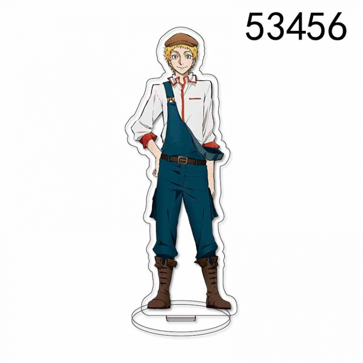 Bungo Stray Dogs Anime characters acrylic Standing Plates Keychain 15CM