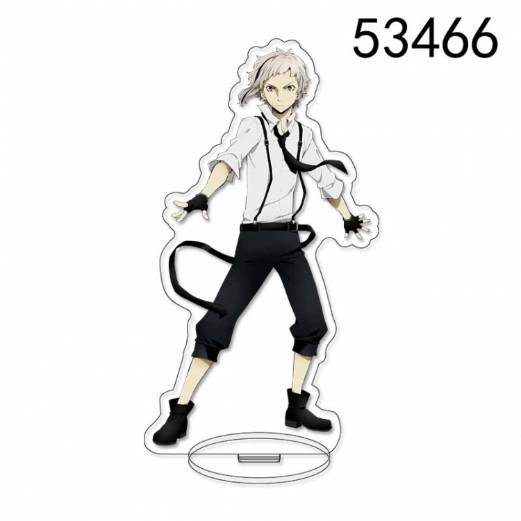 Bungo Stray Dogs Anime characters acrylic Standing Plates Keychain 15CM