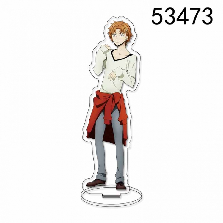 Bungo Stray Dogs Anime characters acrylic Standing Plates Keychain 15CM