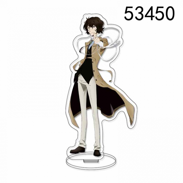 Bungo Stray Dogs Anime characters acrylic Standing Plates Keychain 15CM
