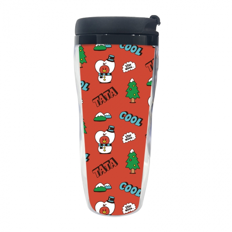 BTS Anime double-layer insulated water bottle and cup 350ML