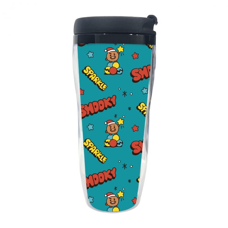 BTS Anime double-layer insulated water bottle and cup 350ML