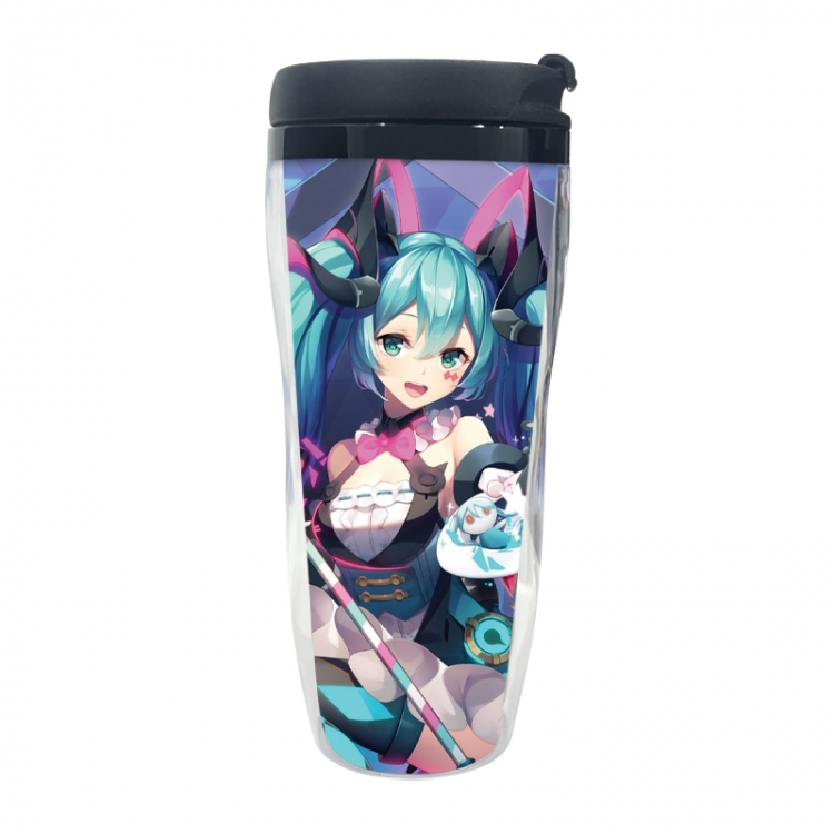 Hatsune Miku Anime double-layer insulated water bottle and cup 350ML
