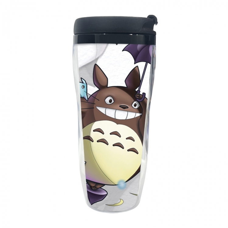 TOTORO Anime double-layer insulated water bottle and cup 350ML