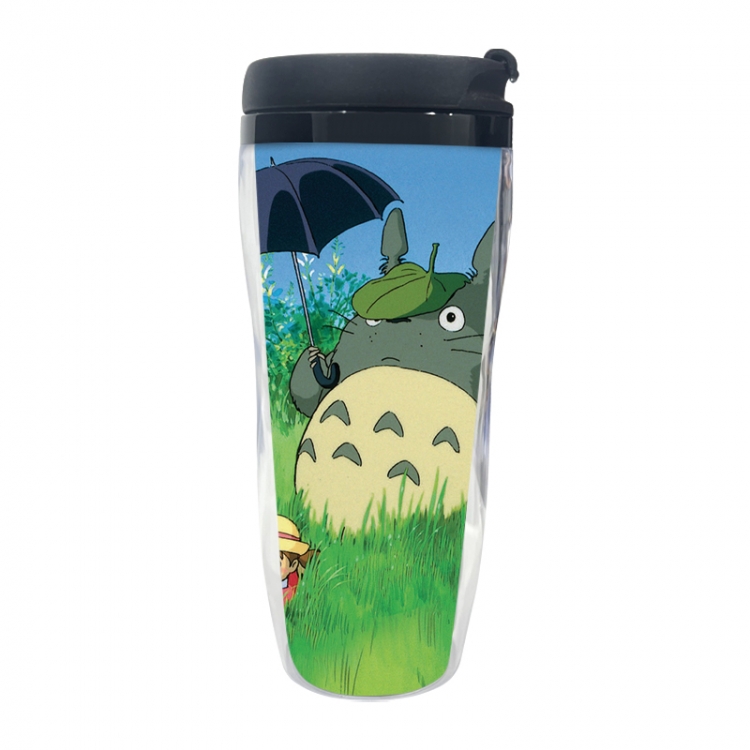 TOTORO Anime double-layer insulated water bottle and cup 350ML