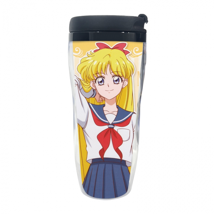 sailormoon Anime double-layer insulated water bottle and cup 350ML