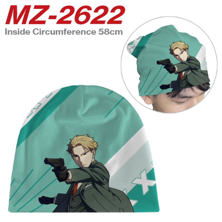SPY x FAMILY Anime flannel full color hat cosplay men's and women's knitted hats 58cm