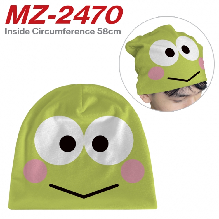 sanrio Anime flannel full color hat cosplay men's and women's knitted hats 58cm